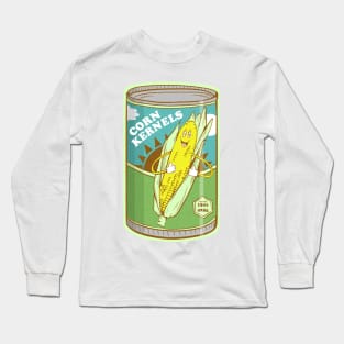 Tin of sweetcorn Long Sleeve T-Shirt